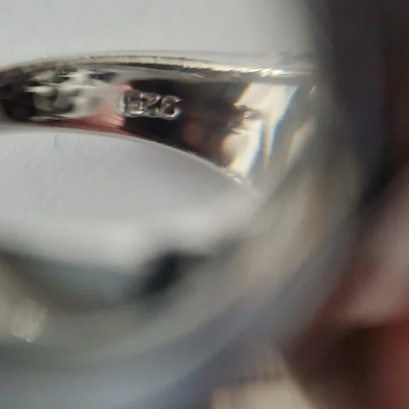 Sterling Silver 925 Lapis Lazuli Turtle Sapphire Halo Ring - Picture 10 of 10